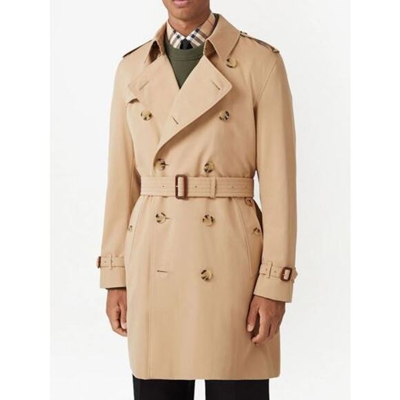 Burberry Other - Burberry Burberrys' Trench Coat Kensington Nova Made in England sz 46R VTG Tan